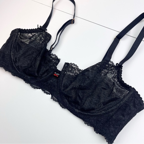 Savage x FENTY Sexy Lace Candy Hearts Bralette - Picture 9 of 11